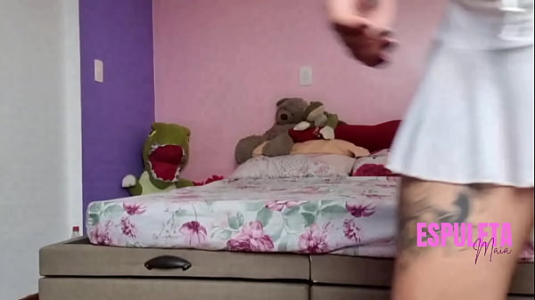 Pov pego espiando a irm&atilde; do meu melhor amigo espuleta maia 