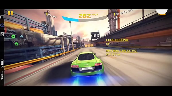 b. cogida en asphalt 8 Audi e Tron