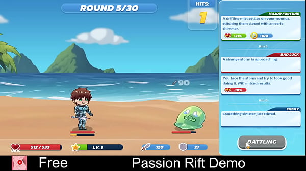 Passion Rift (free Steam Demo Game) Side Scroller, Idler, Roguelite,auto Battler,pve,game thumbnail
