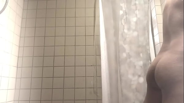 Douching in the shower and tried to stop water from coming out with a butt plug