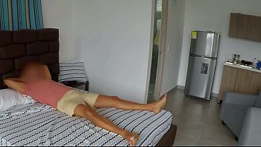 Nonton Big Booty Latina Babe Rides Cock Pov Reverse Cowgirl In Her Casting Debut thumbnail