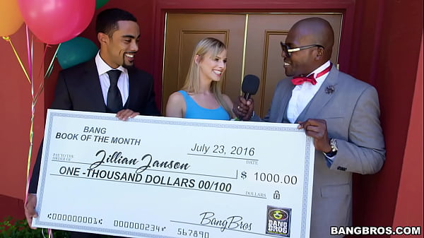 Bangbros - Teen Jillian Janson Wins A Big Black Cock Interracial Threesome! thumbnail