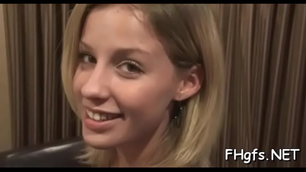 Pretty legal age teenager getting drilled 