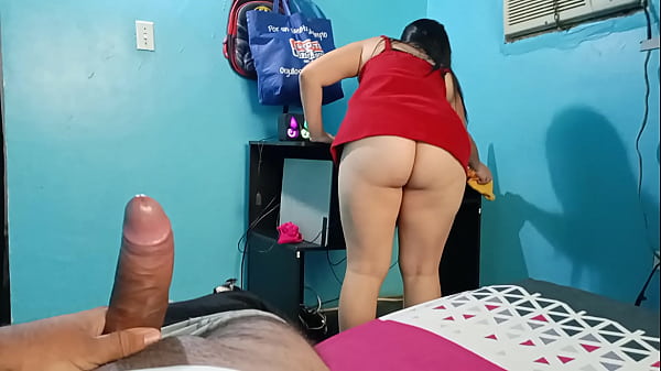 New maid is fucked for i hire a new cleaning girl and offer her money so i can put my whole cock up her huge fat ass i filled her with cum by accident