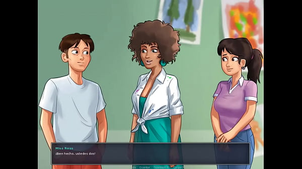 Summertime saga cap 75 la clase de arte 