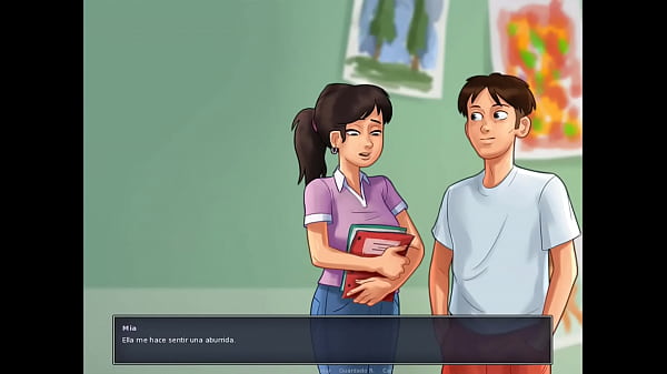 Summertime saga cap 75 la clase de arte 