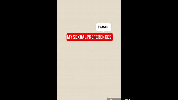 Sexual Preferences By Tyron