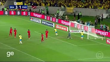 Brasil esbagaç_ando o Panamá_.   #VemHexa