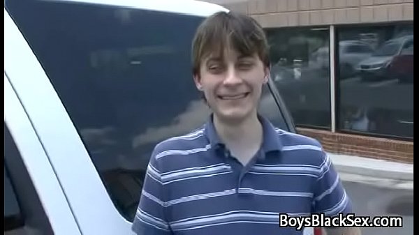 Black Gay Muscular Man Seduces Teen White BOy For A Good Fuck 12 