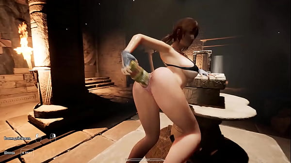 An ancient runic dildo_smashed_Lara s skilled ass 3D Hentai