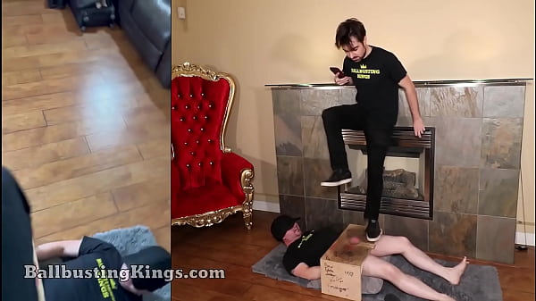 Ball Stomping King  BallbustingKings.com We make the most intense male male ball busting content. Watch us play and you will see what makes us Ball busting kings. 