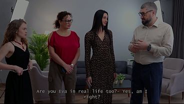 Nonton Eva Tender Squirts Endlessly In Her First Big Interview, Getting Fun From A Hard Anal Fucking! thumbnail