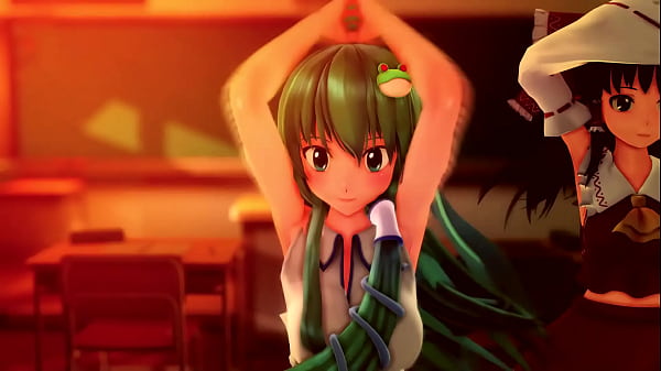 Touhou Girls Sex Photoshoot - MMD by Krag 