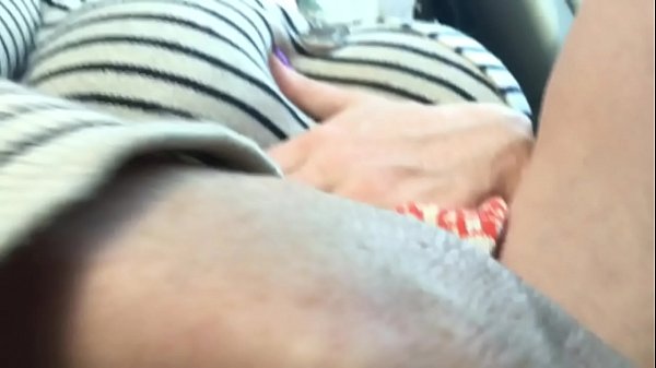 Public Masturbation Playing in Carwith Toy - BunnieAndTheDude