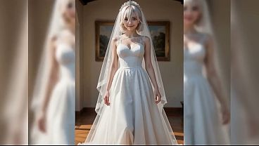 Nonton Hot Wife Gets Fucked Hard By Big Dick Before Wedding Including Anal - Ai Generated thumbnail