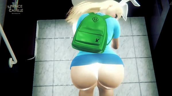 Fionna Blonde With Big Tits Fucks In The Locker Room - Adventure Time thumbnail