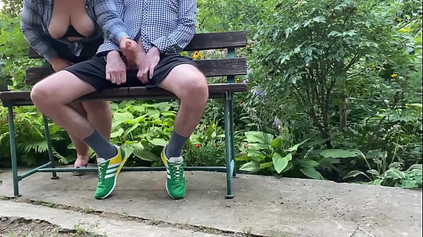 Play MP4 - Mother-in-law loves to flash her natural tits and jerk off her son-in-law's dick