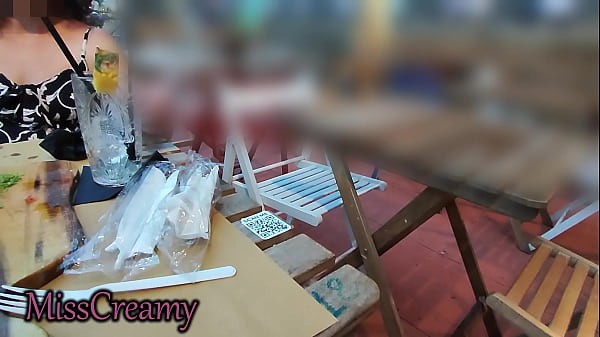 Scene - My Wife Risks Under The Table: Hot Scenes In City Center! thumbnail