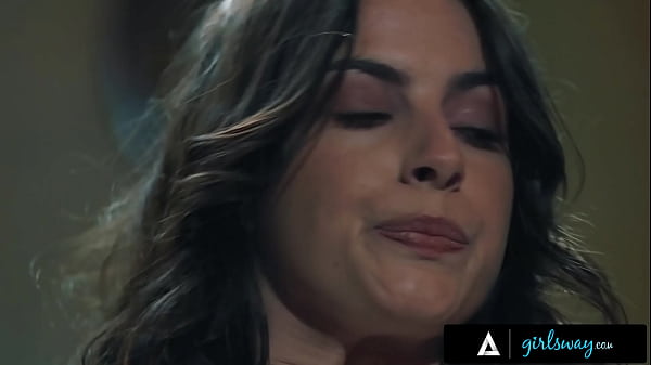 Sexy brunettes have passionate fuck sp