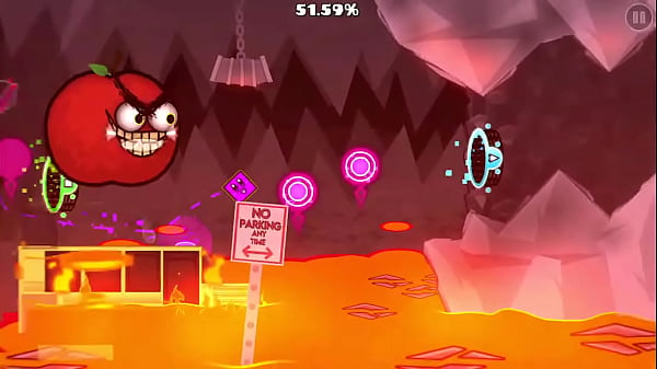 One Bad_Apple 100 1 coin Geometry Dash