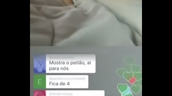 Gordinha se_exibindono Periscope aovivo
