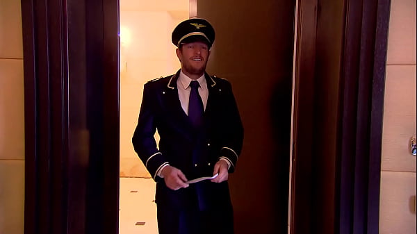 Hot Stewardess Wanted Her Tight Asshole Fucked By The Pilot thumbnail
