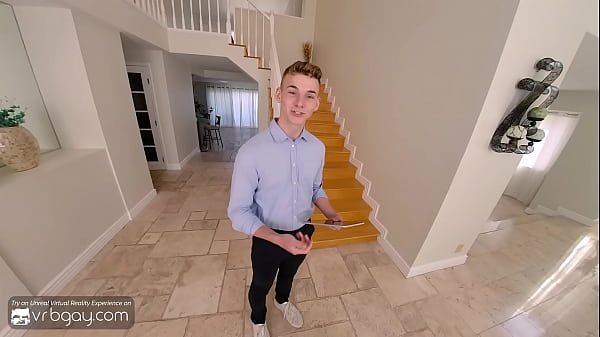 VRBGay Room service boy will fuck your ass with pleasure - naughty twink Jack Waters VRPorn 