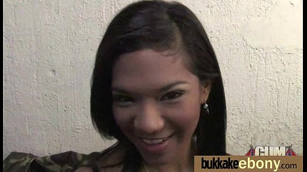 Ebony_Gang bang and CUM FEEDING 22