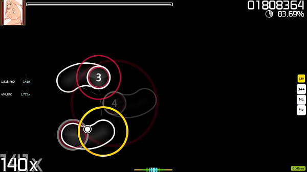 Osu Player Taps 240bpm With Hentai Skin thumbnail
