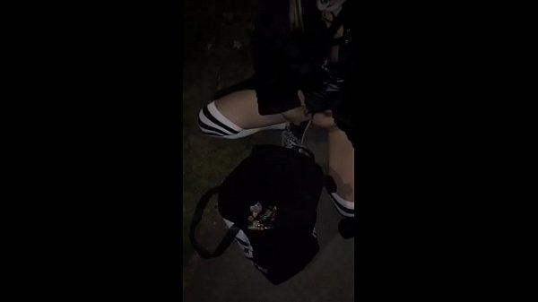 d sluts flashing while trick or treating