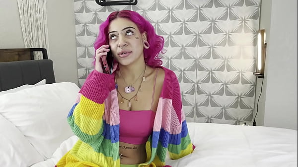 Your rents due nali fucks her landlord 