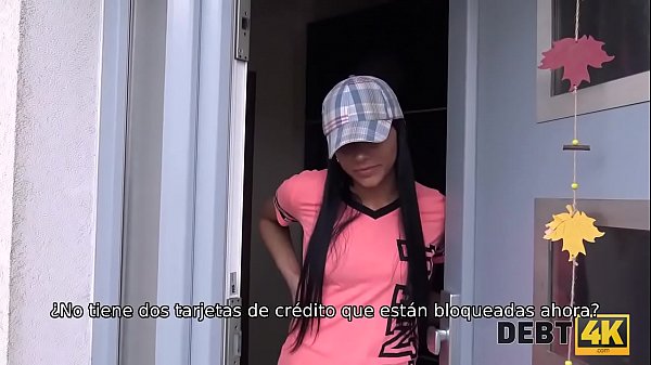 DEBT4k. El coleccionista ofrece al seductor deudor Adelle 