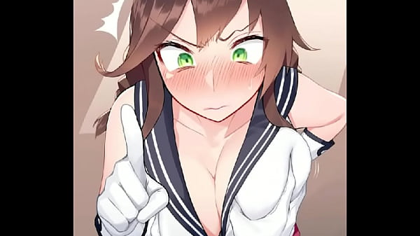 Teitoku grabs noshiro's big boobs kancolle fleet collection 