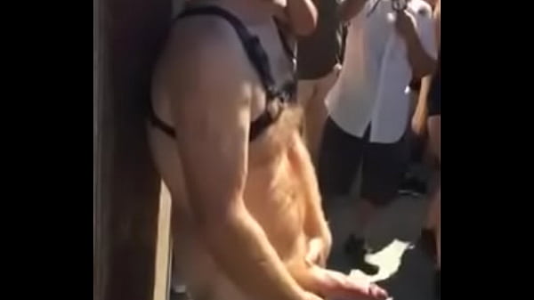 Folsom Street Fair Hot Guy Big Dick Public Jerk Off Cum Load Bigolthickone