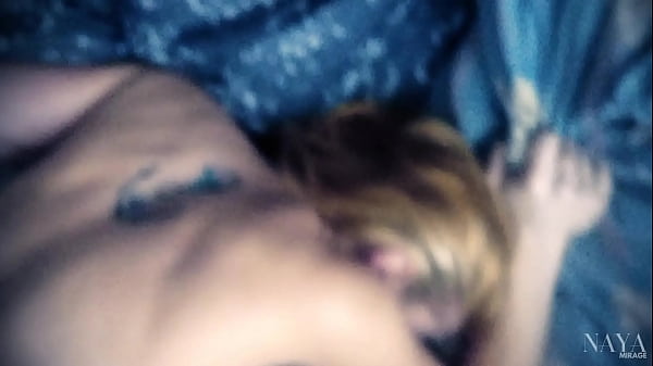 Great blowjob and cumming in stepdaughter's mouth in slow motion 