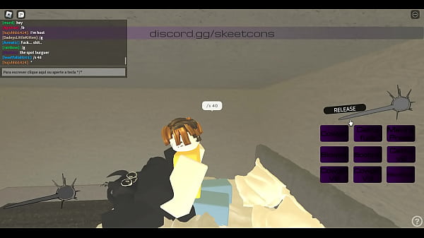 Fudi a Preta no Roblox 