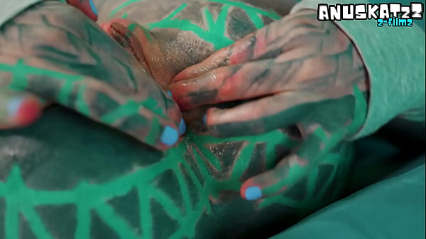 Nonton Skinny Tattooed Slut's Anal Masturbation: Fingering And Toys Stretch Her Tight Asshole thumbnail