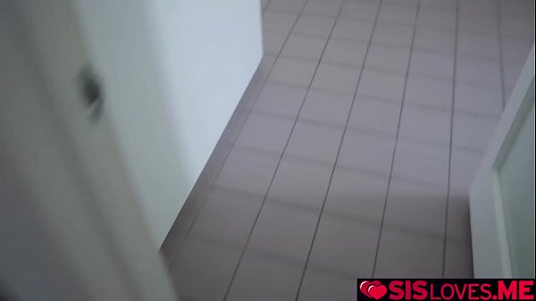 India Flower services stepbros cock and gets down on_her knees giving_him a sensual blowjob