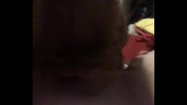 She swallows his whole cock and smiles doing it 