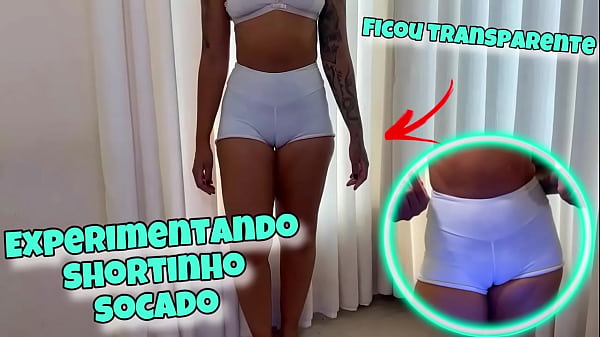Usei Meu Shortinho Transparente E Marcando - Punheta Guiada - Sentei Num Pau Imenso E Fiquei Arrombadinha thumbnail