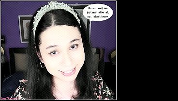 You got to fuck a cute tgirl DaniTheCutie in this unique comic book adventure 