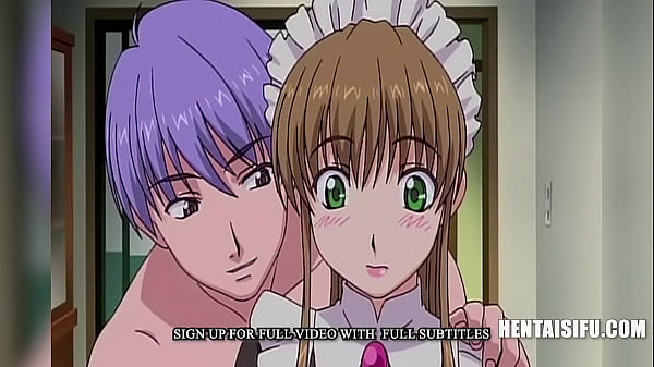 Just An Apron And A Collar On MySex Slave