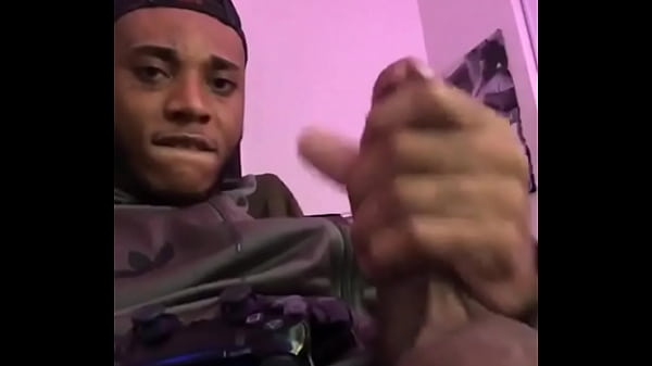 stroking my bbc playing ps4