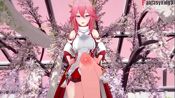 Yae Miko Sucking & Fucking | 1 | Genshin Impact | Full & Full POV version on PTRN and Sheer: Fantasyking3 