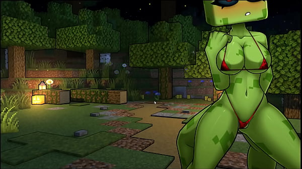 HornyCraft Parody Hentai_game PornPlay Ep 41 Witch is testing potion to_grow GIANT COCK