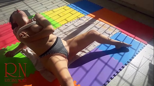 The Bitch Spreads Her Legs, Shows A Meaty Juicy Pussy. Slut Teases With Her Flexible Sexy Body. thumbnail