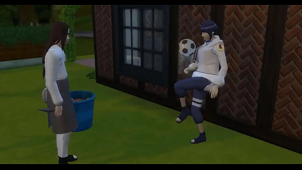 Naruto hentai episode 46 innocent hinata at stake for her friend neji who sticks his dick up her ass and turns it into a milk reservoir