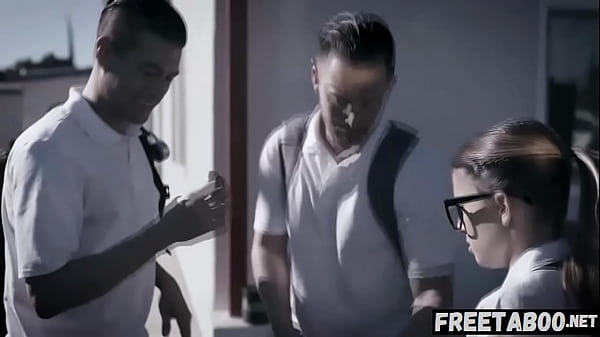 Nerdy Student Kristen Scott Gets Double Penetrated By Bullies - Full_Movie On_FreeTaboo.Net