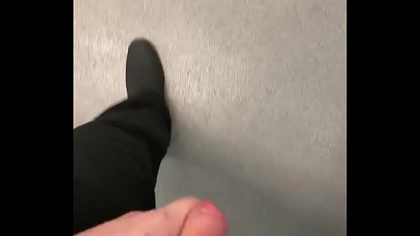 MasturbateIng in public toilets with cum 
