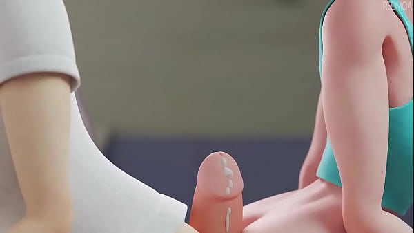 Hentai 2 girl assjob looped